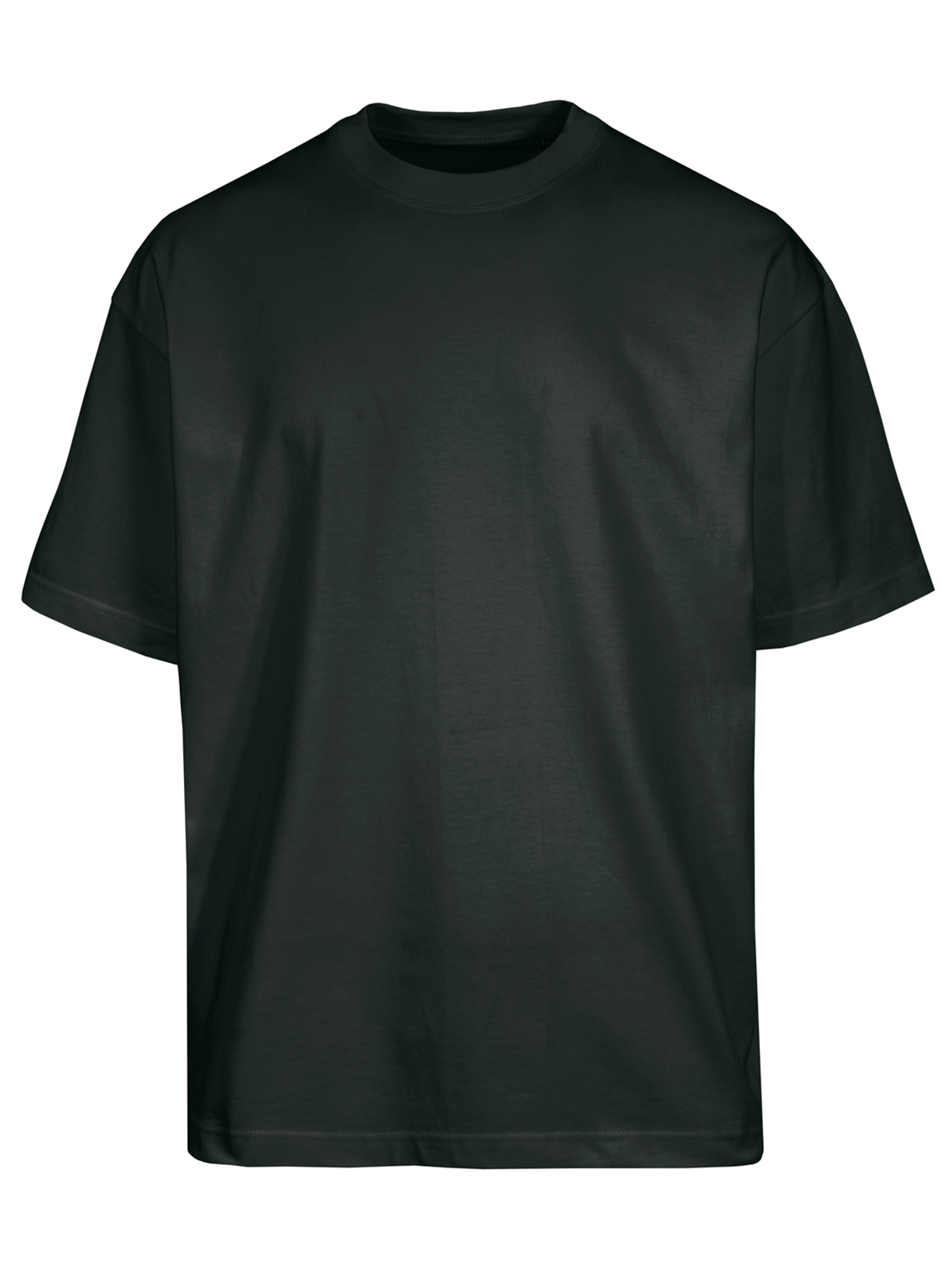T-shirt Uomo Gildan Ultra Cotton, 100% Cotone, Manica Corta, Colore Nero/Antique Royal, Taglia L - Maglia Pesante 170g/m²